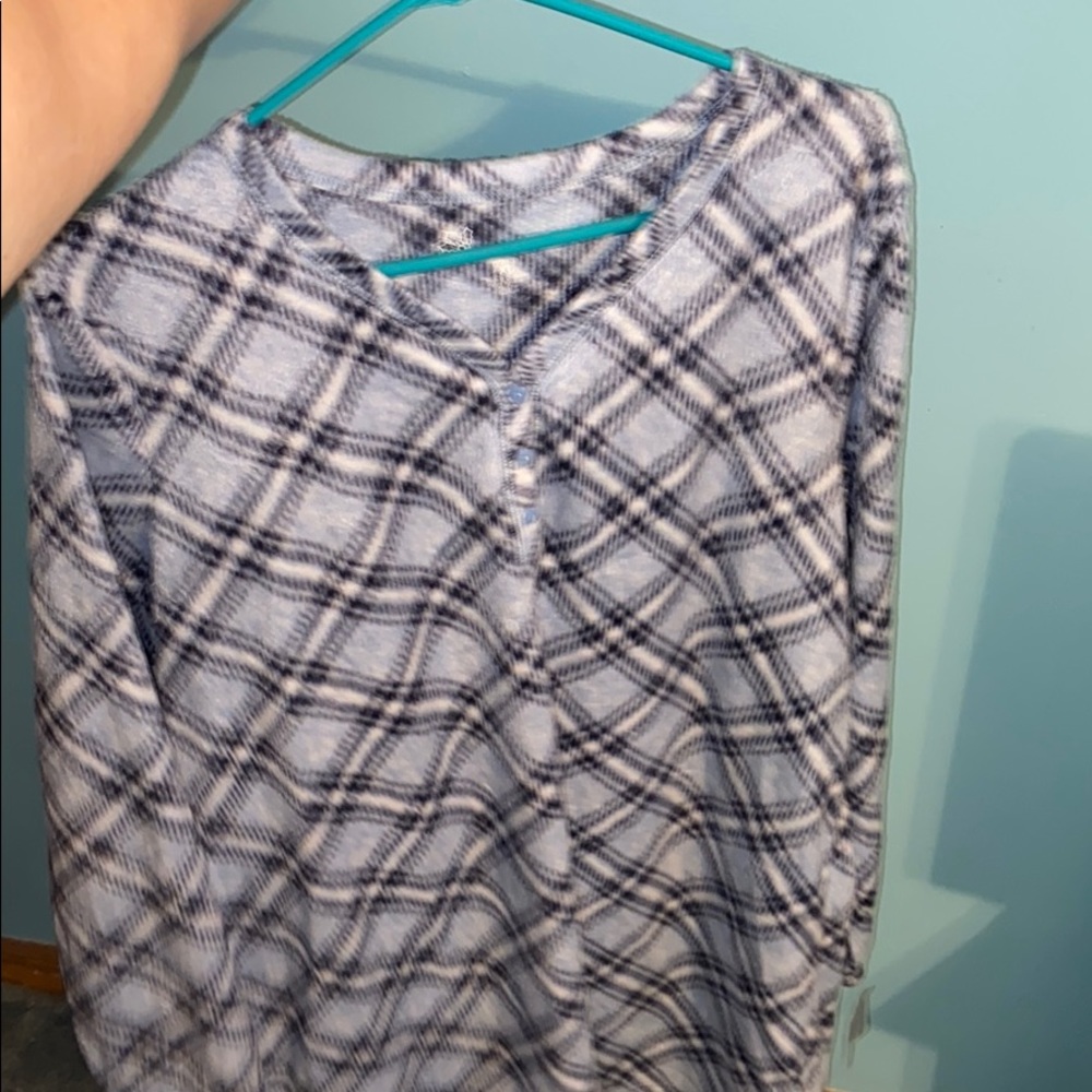 Soft Plaid Nightgown